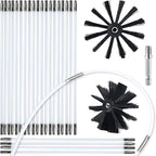 HOKLNUSE Dryer Vent Cleaner Kit Chimney Sweep Cleaning Tools Pellet Stove by HOKLNUSE