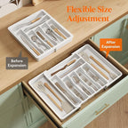 Lifewit Silverware Drawer Organizer, Expandable Utensil Organizer - Image 6
