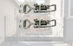 Adjustable Latch Buckle Cabinet Boxes Lever Handle Toggle Catch Latch Lock - Image 5