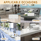 4Pack Acrylic Countertop Paper Towel Holder, Paper Towel Dispenser - Image 6