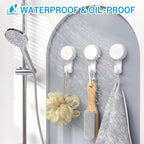 LUXEAR Suction Cup Hooks Reusable Suction Hooks - Image 6