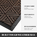 Yimobra Outdoor Mats for Front Door 29.5x17, All-Weather Waterproof Non-Slip - Image 3