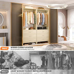 Aheaplus 2FT Closet System - Image 4
