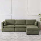 CHITA Oversized Modular Sectional Sofa, FSC Certified L Shaped Couch Reversible - Image 4