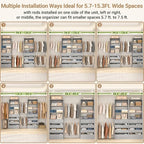 Aheaplus Closet System, 6-15Ft Closet Organizer - Image 3