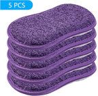 Kitchen Dish Sponge Scrubber Non Scratch, Dishcloth No Odor Reusable Washable - Image 7