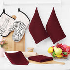 Homaxy 100% Cotton Waffle Weave Kitchen Dish Cloths, Ultra Soft Absorbent Quick - Image 6