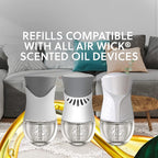 Air Wick Plug in Scented Oil Refill, Fresh Linen, Air Freshener, Essential Oils - Image 3