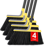 4 Packs Outdoor Broom for Floor Cleaning by KeFanta