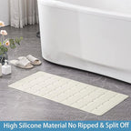 Foldable Silicone Bathtub Mat: Jumbo Size Heavy Duty Safety Bath Mat - Image 6
