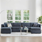 CHITA Oversized Modular Sectional Fabric Sofa Set, FSC Certified Extra Large U - Image 3