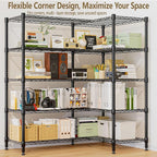 Himimi 72" W Wire Rack Shelving-2000LBS Capacity, Adjustable Storage Shelves - Image 3