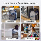Handy Laundry Collapsible Mesh Pop Up Hamper - Image 8