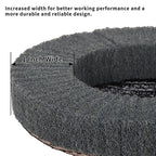 15Pcs 180# 320# 600# Scour Flap Disc 4 1/2 Inch Angle Grinder Attachment - Image 6