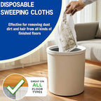 Dry Sweeping Cloths Disposable Mop Refills Floor Dust Mop Pad, Floor Cloth - Image 6