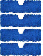 4 Pack Mop Heads Replacements Compatible by ProfessionalCleaningSupplier
