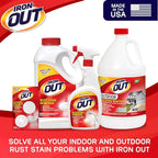 Iron OUT Liquid Rust Stain Remover, Quickly Removes Rust Stains from Concrete - Image 7