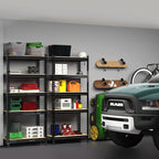 PrimeZone Storage Shelves 5 Tier Adjustable Garage Storage Shelving, Heavy Duty - Image 2