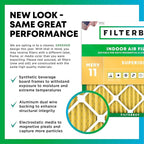 Filterbuy 30x36x2 Air Filter MERV 11 Allergen Defense Replacement, - Image 3