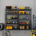 78" H Garage Shelving, Metal Storage Shelves, 3000LBS Heavy Duty Shelving - Image 6