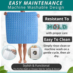 ENKOSI Extra Large Square Non Slip Shower Mat - Image 4