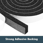YIJUHOU Weather Stripping Door Seal Window Air Conditoner Insulation Foam Seal - Image 3