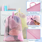 6 Pack 24 x 36 Inches Colorful Mesh Laundry Bag - Image 4