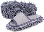 Women's Microfiber Floor Cleaning Mop Slippers by Friendly+House
