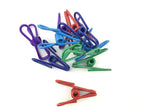 30 Pcs 2 Inch 10 Different Random Colors Chip Clips, PVC Coating High - Image 9