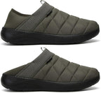 KUBUA Slippers for Men and Womens Indoor House Shoes Plush Slip on Outdoor - Image 2