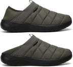 KUBUA Slippers for Men and Womens Indoor House Shoes Plush Slip on Outdoor - Image 2