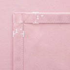 BGment Baby Pink Blackout Curtains 36 Inch Length - Image 8