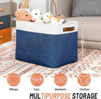 DULLEMELO Large Storage Baskets, Fabric Storage Bins - Image 2