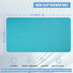 Non-Slip Bathtub Mat, Anti Slip Shower Mat, Fast Drying Bathtub Mats, Foot - Image 2