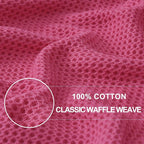 Homaxy 100% Cotton Waffle Weave Kitchen Dish Cloths, Ultra Soft Absorbent Quick - Image 2