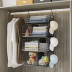 HapiRm Hanging Closet Organizer Storage - Image 4
