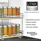 LYNK PROFESSIONAL® Élite™ Pull Out Spice Rack Organizer - Image 2