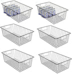 Freezer Organizer Bins, Upright Freezer Baskets by Unknown