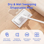 Mini Sweeper Mop No-Touch Dirty Cleaning Flat Dust Mop - Image 8