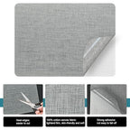 J.CARP 2Pcs Linen Repair Patches, Large Self-Adhesive Fabric Patch - Image 3