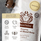 Moon Valley Foaming Hand Soap Refill Pouch, Two-Pack Unscented Soap, Vegan and - Image 5