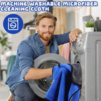 Tallew 50 Pcs Microfiber Towels 16 Inch x 16 Inch Microfiber Cloth Car Drying - Image 6