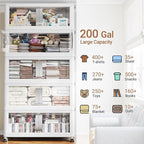BROVIEW 800QT Stackable Storage Bins - Image 8