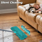 MASTERTOP Microfiber Flat Mop, Double-Sided Dust Mop - Image 4