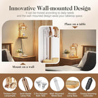 Candle Warmer Lamp with Timer Dimmer, Modern Wax Warmer - Image 4
