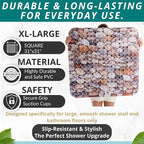 ENKOSI Extra Large Square Non Slip Shower Mat - Image 3