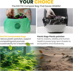 Compost Bags 1.3 Gallon, Compostable Small Trash Bags - Image 5