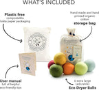 Friendsheep Wool Dryer Balls, Organic Reusable Fabric Softener Alternative - Image 4