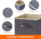 Lifewit 16 Packs Storage Cubes, 11 Inch Cube Storage Bins, Foldable Decorative - Image 3