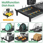 Expandable Dish Drying Rack, Foldable Dish Rack - Image 3